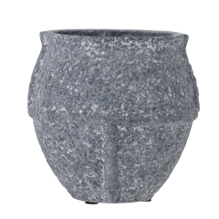 Wazon Walle Szary Ceramiczny 16x16cm