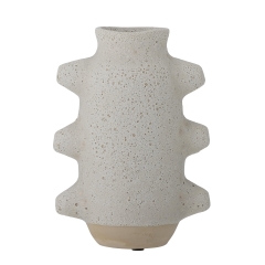 Wazon Birka Biały Ceramiczny 16x23x11cm