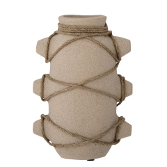 Wazon z ceramiki Cari Ceramika kamionka 16x23x12cm na stół do salony