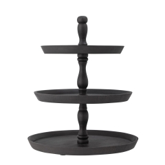 Taca Vera Etagere Czarna Mango 40x47cm