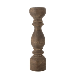 Świecznik Regine Brązowy Mango 12x46cm