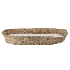Mata do przewijania Clemme Trawa Morska 73x12x47cm