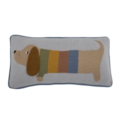 Poduszka Charlie Niebieska Bawełna Oeko-Tex 60x30cm