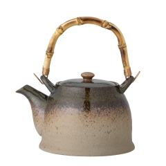 Czajnik Aura z Zaparzaczem Zielony Porcelana 15x12cm