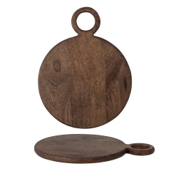 Deska do krojenia Sarra Brązowa Mango 32x1x25cm NATURALNE DREWNO MANGO
