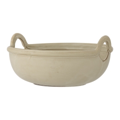 Miska Janti Szara Kamionka 33x14cm elegancka nordycka z kamionki solidna