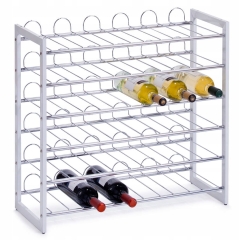 STOJAK NA WINO REGAŁ NA 36 BUTELEK METAL ZELLER