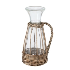 Karafka Venuto 500 mlwierzba Salix 23cm na wode wino napoje z uchwytem