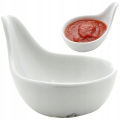 MISECZKA POJEMNIKI DO SOSU DIPÓW PORCELANOWA 40ml DIPÓWKA TAPAS PRZEKĄSKI