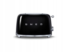 Czarny Toster SMEG Retro Vintage Opiekacz Sandwich Kanapki Tosty Regulacja