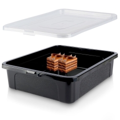 Pojemnik box na ciasto wypieki kuchenny do przechowywania pokrywka 40x33x10