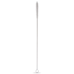 Szczotka myjka do czyszczenia rurek słomek stalowych plastikowych 24 cm