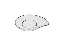 Spodek talerzyk podstawka w kształcie łezki pod szklankę kubek 13,5cm 6 SZT