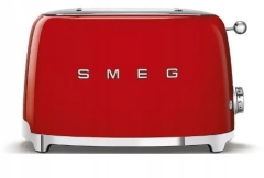 Toster Smeg TSF01RDEU Czerwony 950W 2 kromki Retro