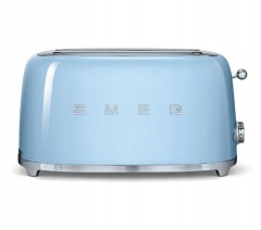 Toster Smeg TSF02PBEU (niebieski) 4 tosty