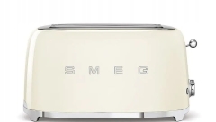 Toster Smeg TSF02CREU 1500W RETRO Kremowy 4 kromki