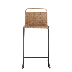 Krzesło barowe Gunnel Rattan 50x98x48cm