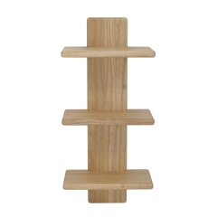Clive Shelf Drewno kauczukowe 30x66x18cm