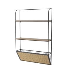 Półka Lesley Rattan 60x92x15cm