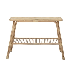 Stół konsolowy Thenna Rattan 111x75x45cm