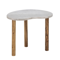 Stolik kawowy Vigdis marmur 51x43x38cm