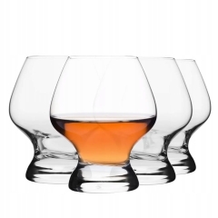 Kieliszki do koniaku rumu brandy SHAKE 4X150 ml N°8 Krosno ZESTAW KOMPLET