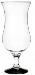 CZARNY KIELISZEK KOKTAJLOWY 420 ml DO DRINKA PIWA ELEGANCKI NOWOCZESNY