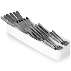 Organizer wkład do szuflady na sztućce biały 39x11,5x5,5 cm