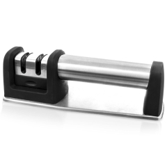 Ostrzałka do noży dwustopniowa