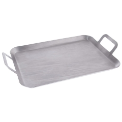 Płyta do grillowania stalowa pełna 43x25 cm