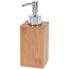 Dozownik do mydła bambusowy brązowy 200 ml