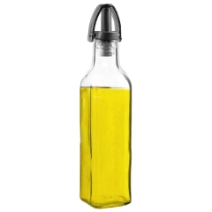 Butelka dozownik szklana na oliwę lub ocet z dozownikiem 250 ml przyprawy