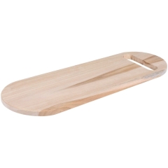 Deska do krojenia i serwowania drewniana 47x16 cm