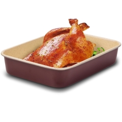 Brytfanna granitowa TERRESTRIAL 6 l 40x28x7 cm