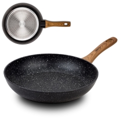 Patelnia granitowa NATURE 24 cm