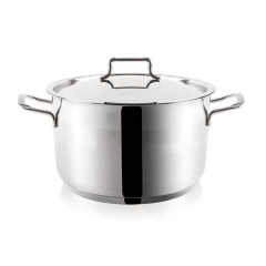 Garnek z pokrywką stalowy 16 cm 1,9 l ANETT