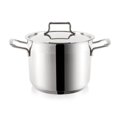 Garnek z pokrywką stalowy 16 cm 2,3 l ANETT