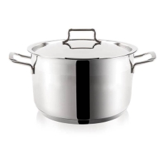 Garnek z pokrywką stalowy 18 cm 2,3 l ANETT