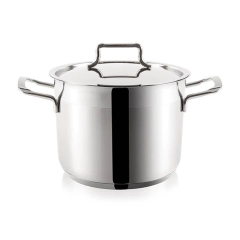Garnek z pokrywką stalowy 18 cm 3,5 l ANETT