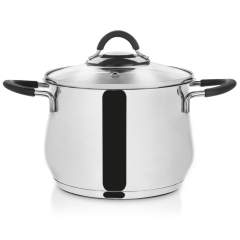 Garnek z pokrywką stalowy 18 cm DALIE 3,5 l