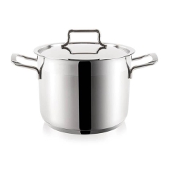 Garnek z pokrywką stalowy 20 cm 4,6 l ANETT