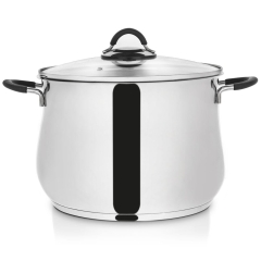 Garnek z pokrywką stalowy 26 cm DALIE 10,6 l