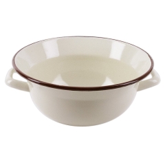Miska kuchenna emaliowana 26 cm BROWN 2,5 l