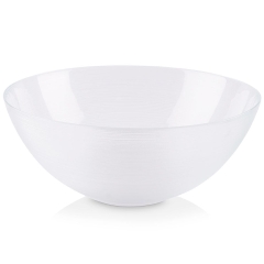 Miska misa szklana do sałatek przezroczysta duża okrągła 28 cm 3,6 l