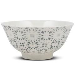 Miska miseczka porcelanowa na płatki sałatki zupę 16 cm 700 ml MAIOLICA GREY
