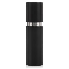 Młynek ręczny do mielenia pieprzu soli przypraw drewniany czarny BLACK 15,5 cm