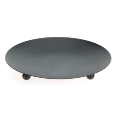 Metalowa podstawka pod świece podstawa świecznik 12 cm