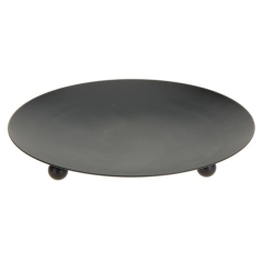 Metalowa podstawka pod świece podstawa świecznik 8,5 cm