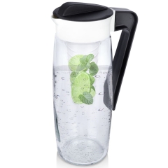 Dzbanek z pokrywką szklany 1,5 l