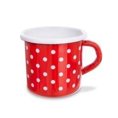 Kubek emaliowany TECKA 400 ml